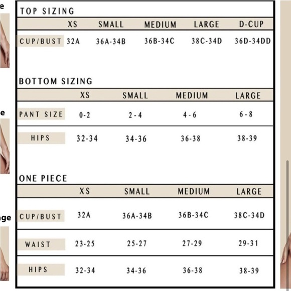 KYA SWIM Havana Reversible Strapless One Piece Bathing Suit Swim Black Tan Rose - Picture 11 of 11